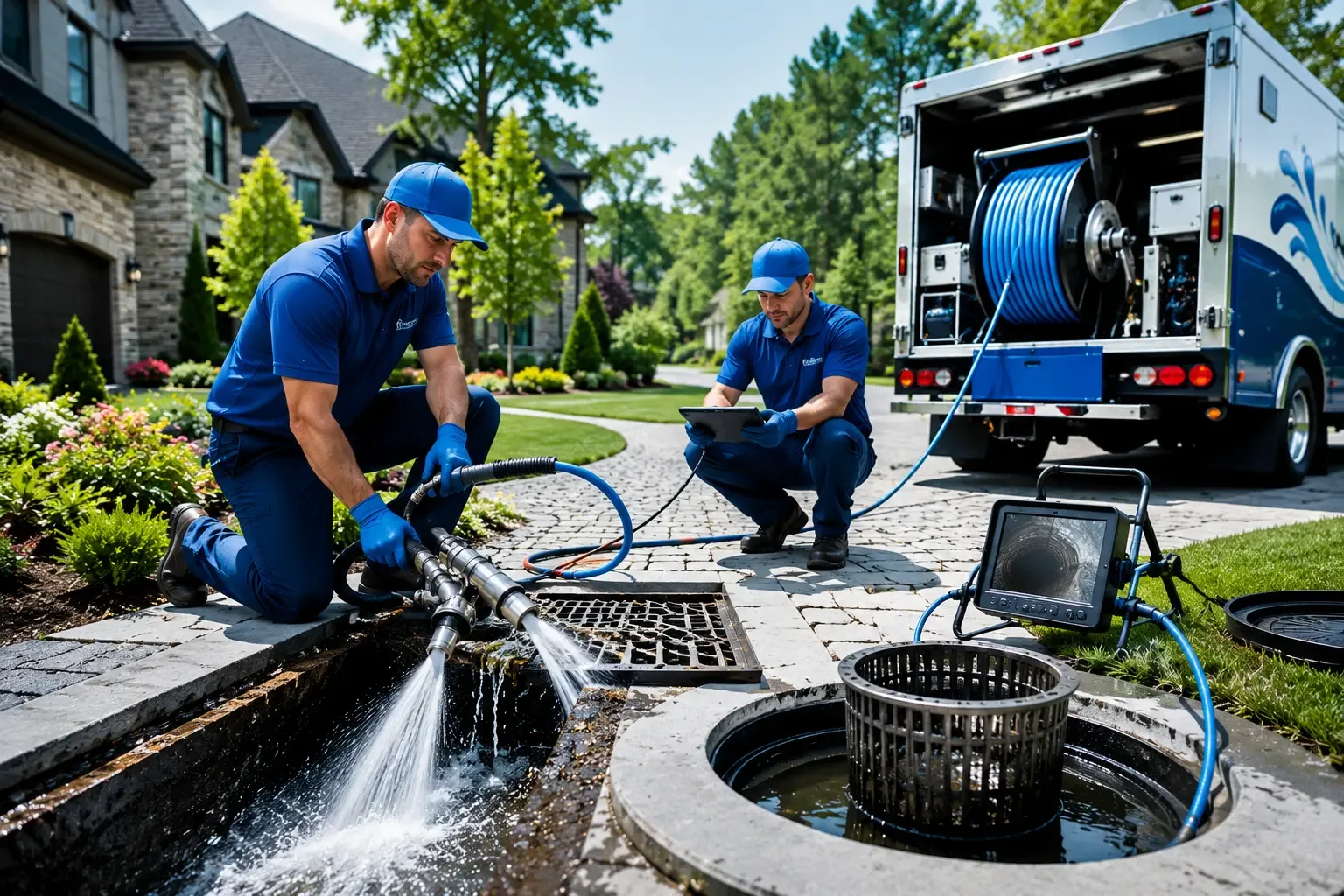 Local outdoor drain cleaning professionals in Clothier, WV